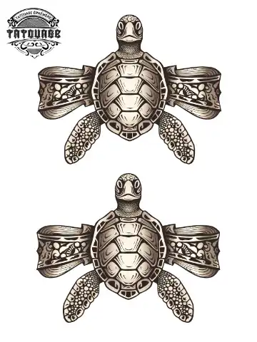 tatouage ephemere poignet tortue Tatouage éphémère poignet tortue