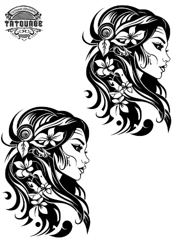tatouage ephemere poignet tribal femme Tatouage éphémère poignet tribal femme