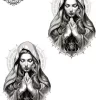 tatouage ephemere poignet vierge Tatouage éphémère poignet vierge