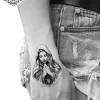tatouage ephemere poignet vierge photo Tatouage éphémère poignet vierge