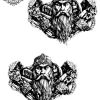 tatouage ephemere poignet viking Tatouage éphémère poignet viking
