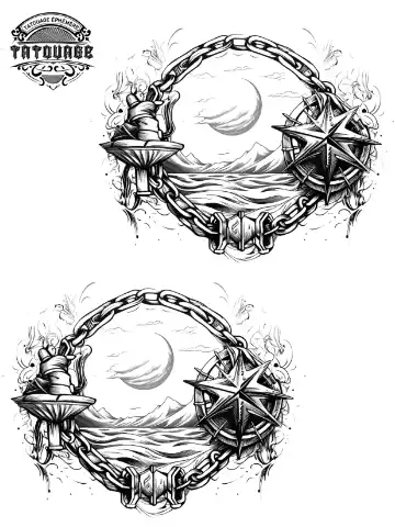 tatouage ephemere poignet voyage Tatouage éphémère poignet voyage