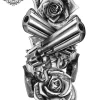 tatouage ephemere revolver hanche Tatouage éphémère revolver hanche