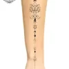 Tatouage éphémère unalome avant bras