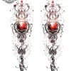 Tatouage éphémère unalome poignet