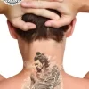 tatouage ephemere vague nuque photo Tatouage éphémère vague nuque