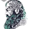 tatouage ephemere viking epaule homme Tatouage éphémère viking épaule homme