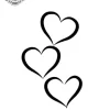 petit tatouage ephemere 3 petit coeur gros plan petit tatouage éphémère 3 petit coeur
