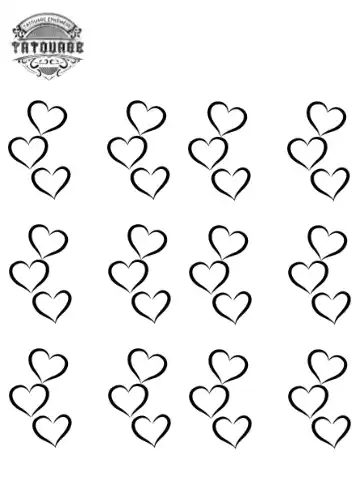 petit tatouage ephemere 3 petit coeur petit tatouage éphémère 3 petit coeur
