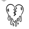 petit tatouage ephemere avec petit coeur gros plan petit tatouage éphémère avec petit coeur
