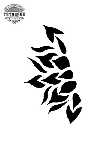 petit tatouage ephemere derriere l oreille gros plan petit tatouage éphémère derrière l’oreille