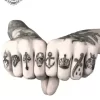 petit tatouage ephemere doigt photo petit tatouage éphémère doigt