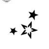 petit tatouage ephemere etoile gros plan petit tatouage éphémère étoile