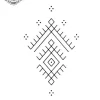 petit tatouage ephemere indien gros plan petit tatouage éphémère indien