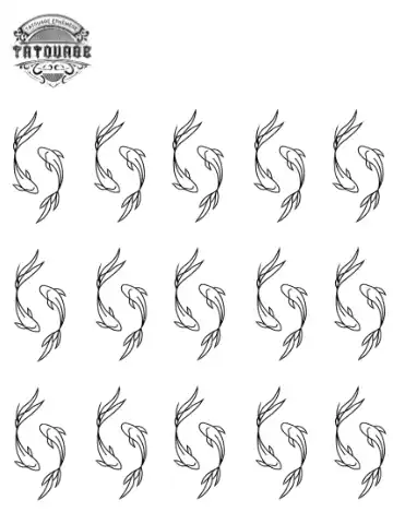petit tatouage ephemere koi petit tatouage éphémère koi
