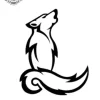 petit tatouage ephemere loup femme gros plan petit tatouage éphémère loup femme