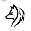 petit tatouage ephemere loup gros plan petit tatouage éphémère loup