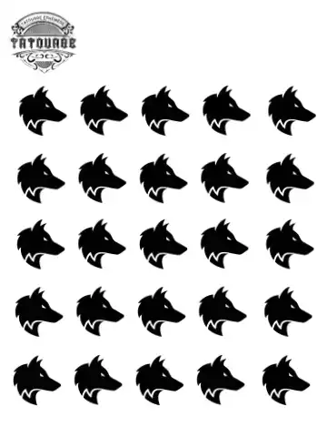 petit tatouage ephemere loup homme petit tatouage éphémère loup homme