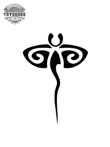 petit tatouage éphémère nuque