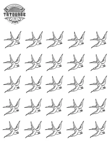 petit tatouage ephemere oiseau petit tatouage éphémère oiseau