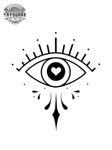 petit tatouage ephemere petit yeux gros plan petit tatouage éphémère petit yeux