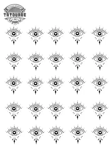 petit tatouage ephemere petit yeux petit tatouage éphémère petit yeux