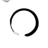 petit tatouage éphémère rond