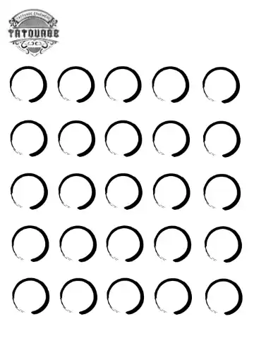 petit tatouage ephemere rond petit tatouage éphémère rond