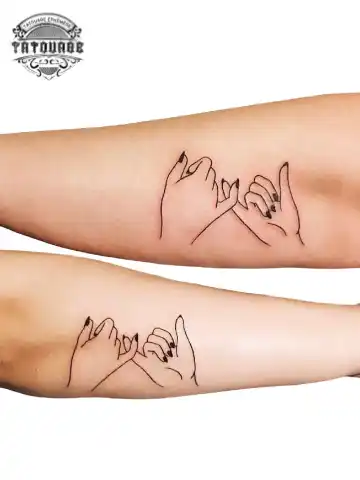 petit tatouage ephemere soeur photo petit tatouage éphémère sœur