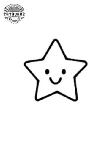 petit tatouage ephemere sur la main gros plan petit tatouage éphémère sur la main