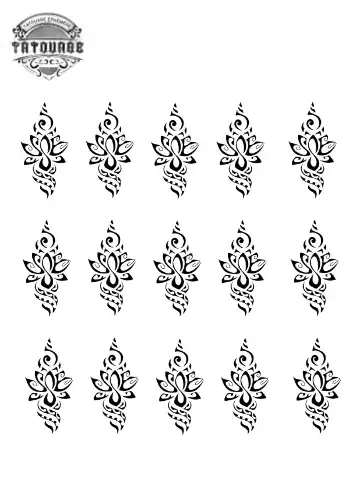 petit tatouage ephemere tahitien femme petit tatouage éphémère tahitien femme