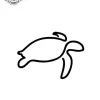 petit tatouage ephemere tortue gros plan petit tatouage éphémère tortue