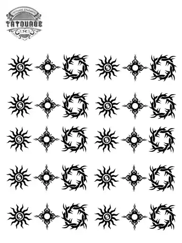 petit tatouage ephemere tribal petit tatouage éphémère tribal