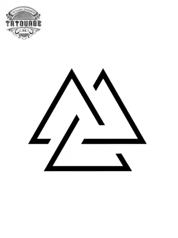 petit tatouage ephemere viking gros plan petit tatouage éphémère viking