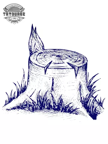 tatouage ephemere arbre tronc Tatouage éphémère arbre tronc
