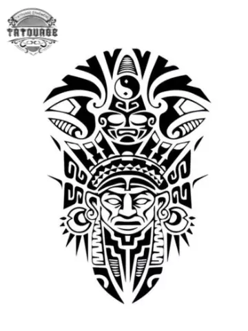 tatouage ephemere maori indien Tatouage éphémère maori indien