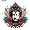 tatouage ephemere bouddha nuque Tatouage éphémère bouddha nuque