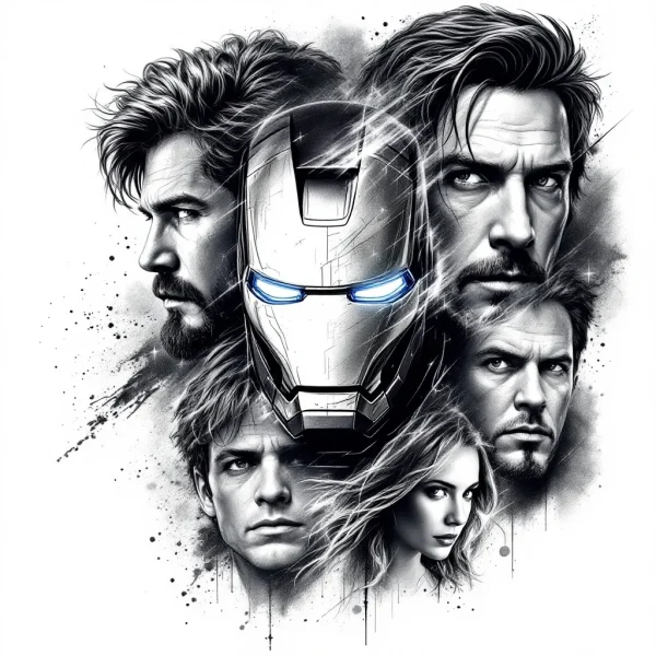 iron man tatouage iron man