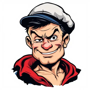 popeye Tatouage Popeye Style Américain
