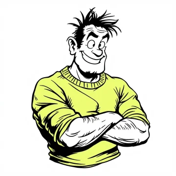 tmpe404rci4.webp Tatouage Gaston Lagaffe Authentique