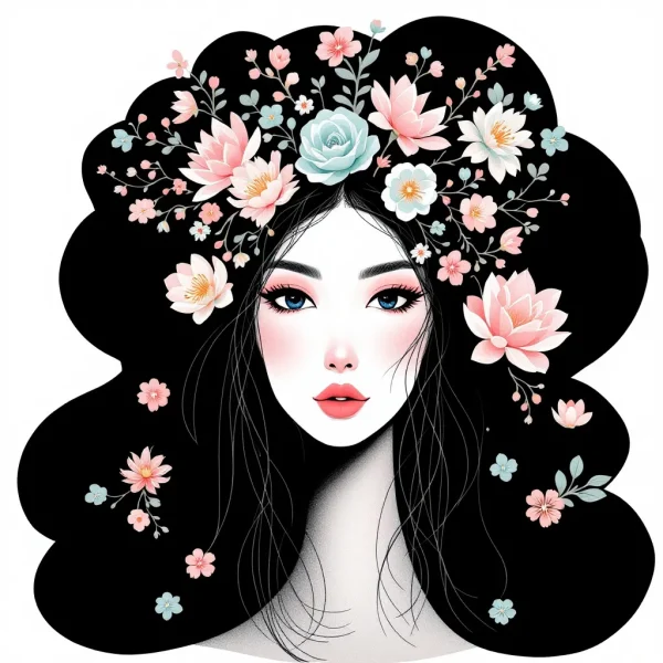 tmpr15_4b9i.webp Tatouage Couronne Florale Personnage