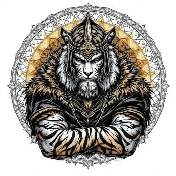 tmpwd9936r_.webp Tatouage Mandala Tigre Viking Central
