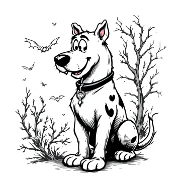 scooby doo Tatouage Scooby-Doo Traditionnel