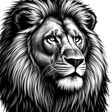 tmp0mbiqkbf.webp Tatouage Lion Majestueux Réaliste