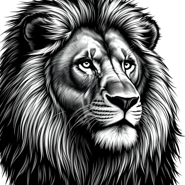tmp0mbiqkbf.webp Tatouage Lion Majestueux Réaliste