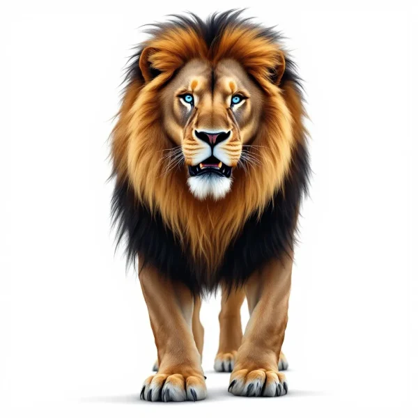 Tatouage Lion Majestueux Réaliste Tatouage Lion Majestueux Réaliste