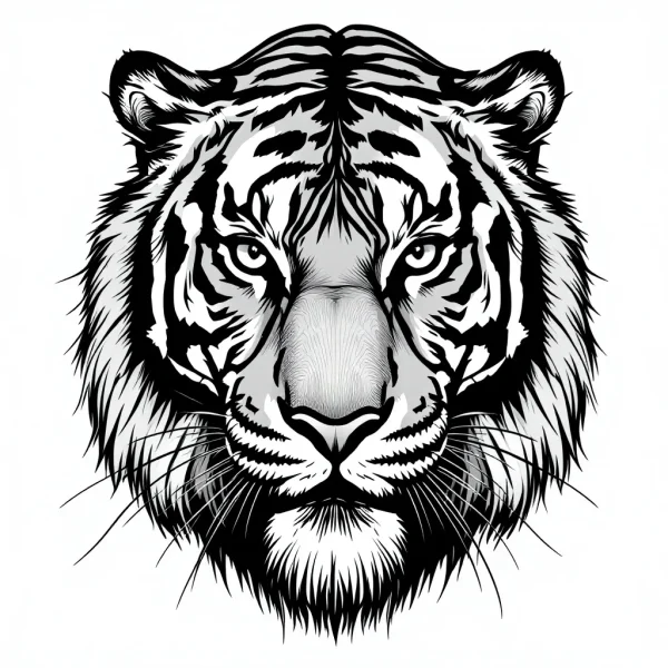 tmp3jtvcepr.webp Tatouage Tigre Vectoriel Traditionnel