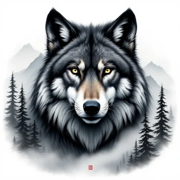 tmpjnxc0sva.webp Tatouage Loup Majestueux Naturel
