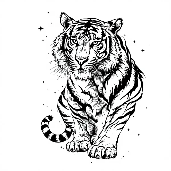 tmpnfpz959g.webp Tatouage Tigre Traditionnel Éloquent