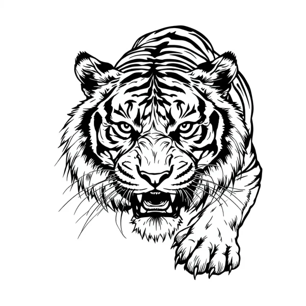 tmpniv9bta8.webp Tatouage Tigre Traditionnel Noir&Gris